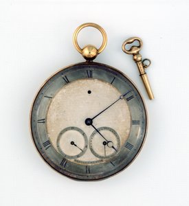 Reloj de oro con llave propiedad de Napoleón, c.1815